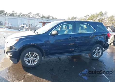 2016 Chevrolet Equinox Ls из США, поврежденный, VIN 2GNALBEK2G1147282
